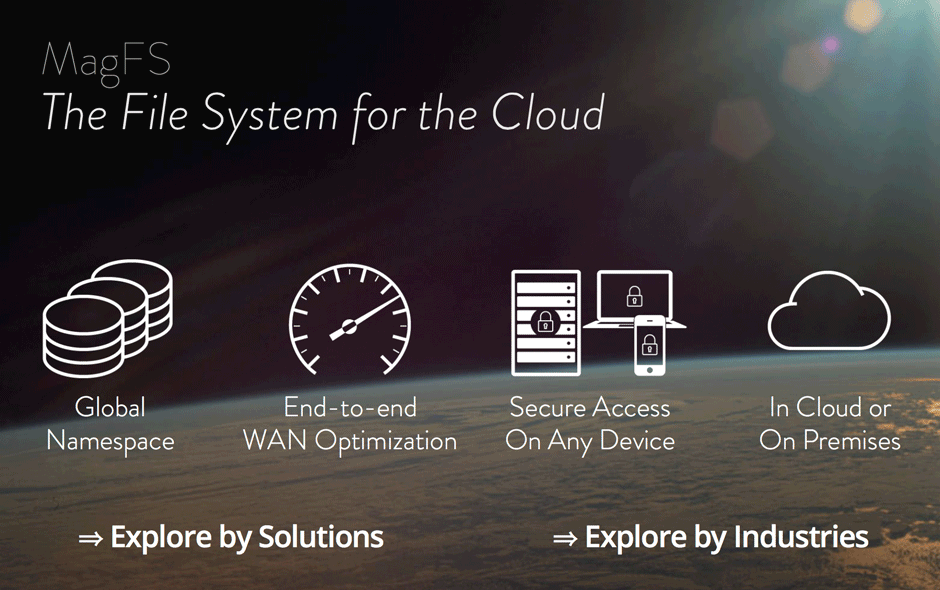 Maginatics Website 2014 Home Page Earth Orbit